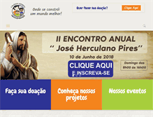 Tablet Screenshot of cefraternidade.org.br